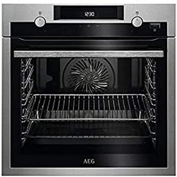 Horno Eléctrico Multifunción AEG BEE455120M, Inoxidable, 71L, Vapor Añadido, AquaClean, Clase Energética A+