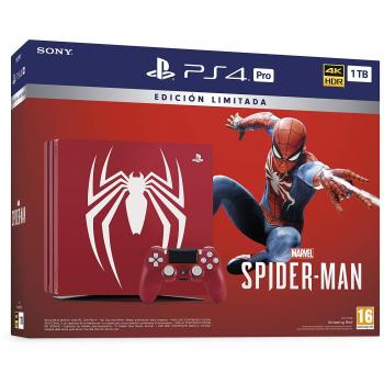 PlayStation 4 Pro - Console Edición Especial + Marvel's Spiderman