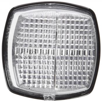 Luz de posición HELLA 2PF 004 081-001 - Halógena - 12/24V - Anclaje a tornillo - ECE - Color de lente: transparente - Incluye 2 unidades