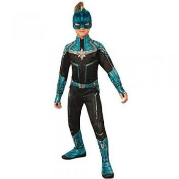 Rubie's- Captain Marvel Disfraz, Multicolor, medium