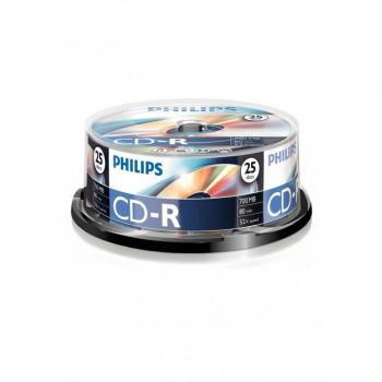 Philips CD-R 80min 700MB 52x Spindle 25-Pack