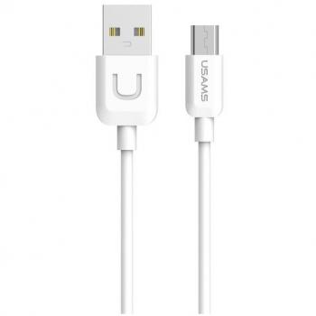 Cable Micro USB 2A 1m USAMS U-Turn Blanco