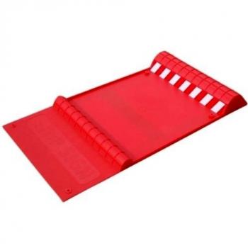 Red Park Right Parking Mat