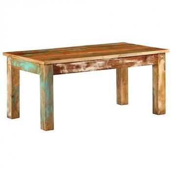 vidaXL Coffee Table 100x55x45 cm Solid Wood Reclaimed