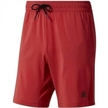 Reebok Wor Woven Short Pantalón Corto, Hombre, rebred, L
