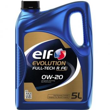 Elf Evolution Full Tech R FE 0W20 5L Aceite de motor para Renault Trafic 3, Grand SCENIC 4, Kangoo II / Kangoo y Dacia Duster II, SANDERO 2