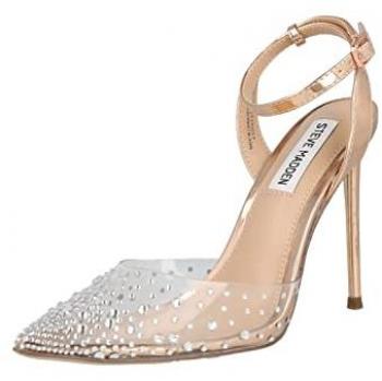 Steve Madden Revert Gold Rose Heels for Women