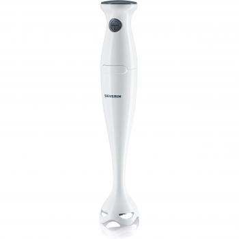Severin - Batidora de mano, 170 W, Velocidad máx. aprox. 20 000 rpm, Blanco-gris oscuro SM 3736