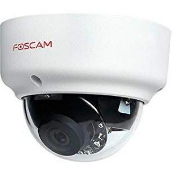 Cámara IP Domo Exterior Foscam D2EP 1080p PoE Antivandálica IR 20m