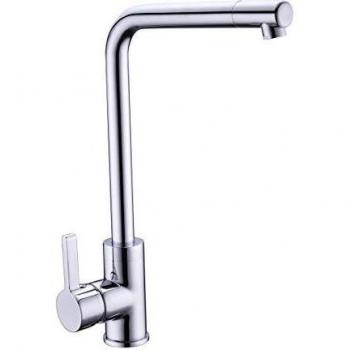 Aquahome Bathkitchen Style 12759113201 Monomando Fregadero Palos Angular, Gris