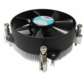 Disipador de CPU K5 Refrigerador de Aire 9,2 cm Aluminio Negro para Intel 1150/1151/1155
