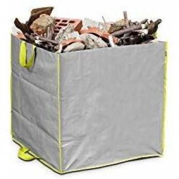 Bolsa de residuos orgánicos autoportante 100 L - Gris