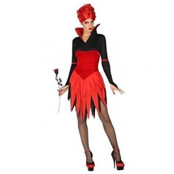 Disfraz Vampiresa Rojo Talla M-L Modelo 1