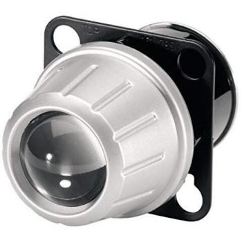 Faro Delantero Halógeno Premium H7 50W 12V HELLA 1BL009071-081 con Lente Transparente y Conector de Terminal de Cuchilla