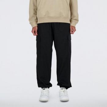 New Balance Men's Black Twill Cargo Joggers - Size S