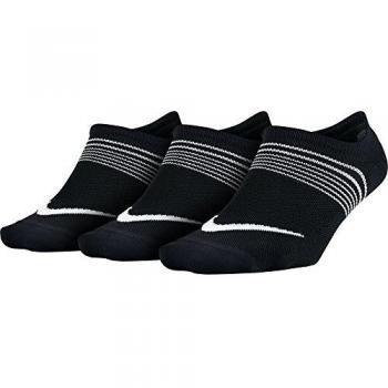 Nike 3Ppk S Lightweight Footi Calcetines, Hombre, Blanco
