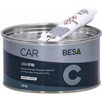 Masilla de Fibra de Vidrio Urkifib 1,8 kg para Relleno de Abolladuras y Grietas en Carrocería, Náutica y Madera