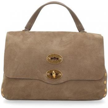 Zanellato Stylish Postina Jones Bags Collection Gray Female Handbag ONE SIZE Iconic Postina Leather Bag with Swivel Clasp