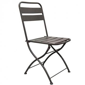 Silla Plegable de Exterior Industrial York - Set de 2 Freya