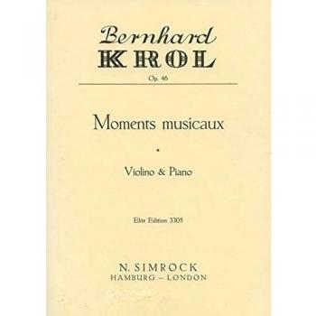 Moments musicaux op. 46 violon