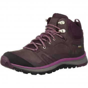 KEEN - Piel Terradora Mid WP Mujer, Negro