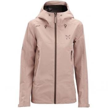 Chaqueta de mujer Altus Leone RECCO beige rojizo con capucha