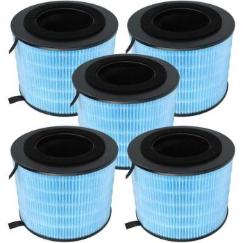 Filtro de Aire Combi 5x para Purificador Philips FYM220/30 - Carbón Activo + Filtro de Materia en Suspensión