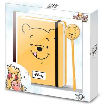 Set Diario + Bolígrafo Winnie Face Winnie the Pooh - Karactermania