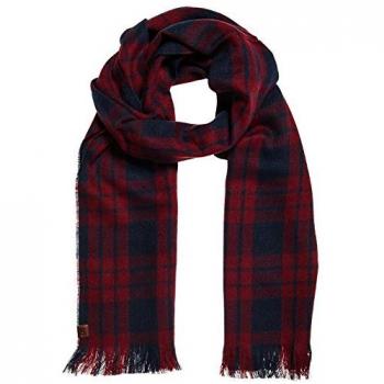 Superdry M93000YP, Bufanda para Hombre, Azul