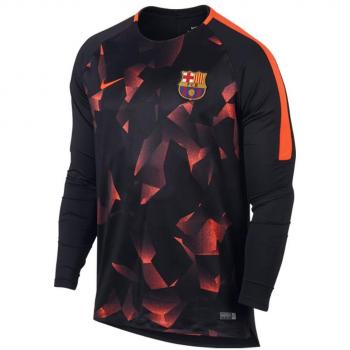 Nike 2017-2018 Barcelona Dry LS Squad Training Shirt