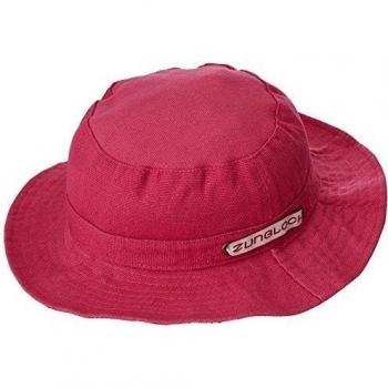 Zunblock Bucket Hat - Sombrero para niña, color rosa, 56-58 cm