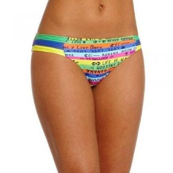 Banana Moon - Parte inferior del bikini para mujer, talla 36, color multicolor