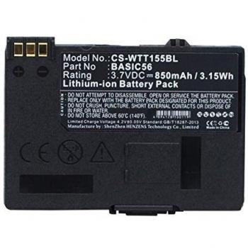 Batería Li-ion 3.7V 0.85Ah para Way Systems MTT 1500