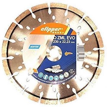 Clipper - Disco corte euro zml evo diámetro 230 agujero 22,23