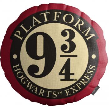 SD Toys-9-3/4 Cojin Redondo Harry Potter, Estampado