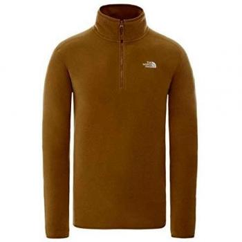 The North Face 100 Glacier Hike - Jersey para hombre caqui S