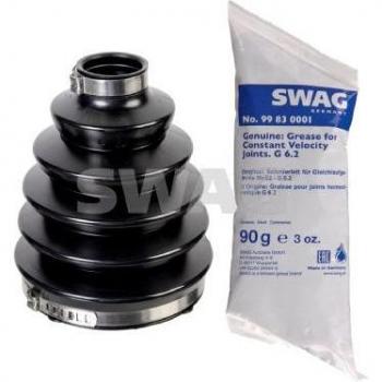 Fuelle de transmisión SWAG 33 10 3046 - Juego de fuelles, tipo CV-joint boot, adecuado para árbol de transmisión