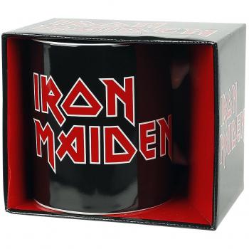 Iron Maiden Iron Maiden Logo Unisex Taza Negro/Rojo/blanco, cerámica, 0,3 l