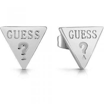Guess Pendientes de botón Mujer chapado en plata - UBE28063