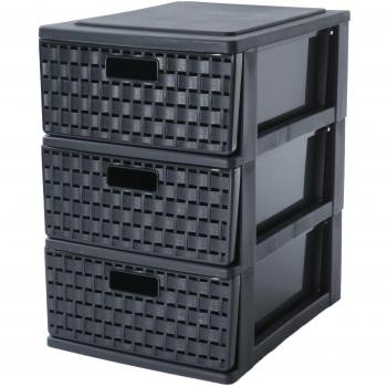 Sundis Torre A5 3 CAJONES, Negro