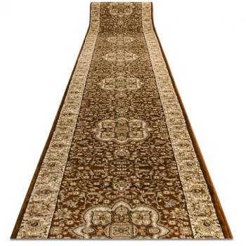 RUGSX Alfombra de Pasillo Heat-Set Royal AGY 0521 Marrón 120x120 cm