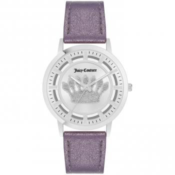 Juicy Couture Women's Watch JC1345SVLV (36 mm) Silver and Lilac