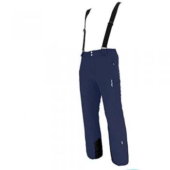 Pantalón de ski Joluvi Engelberg marino, impermeable, transpirable, con aislamiento térmico, costuras selladas, ajuste en cintura y piernas, disponible en varias tallas