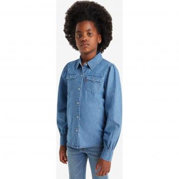 Levi's - Camisa de manga larga para niña, modelo Full Western Denim