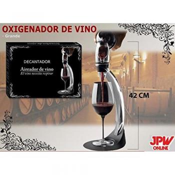 JPWonline - Decantador Aireador de Vino con Soporte BN-5591