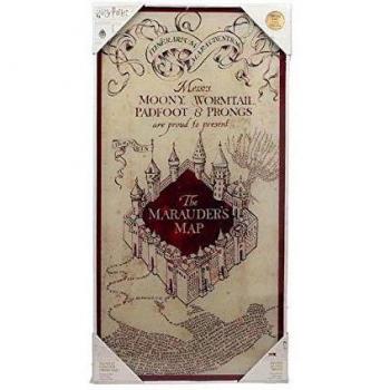 Poster cristal Mapa Merodeador Harry Potter