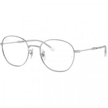 Ray-Ban RX6509 2968 Men's Eyeglasses Silver Size 53 (Frame Only) - Blue Light Block Available