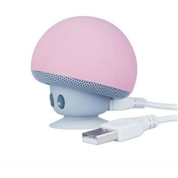 Altavoz Bluetooth Portátil 3W con Luz LED Diseño Champiñón - BT648 - Azul