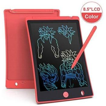 Arolun Tableta de Escritura LCD 8.5 Inch Colorida, LCD Tablero de Dibujo Gráfica Pizarra Magica de Mensaje Memo Pad Electrónico con Lápiz Regalos para Niños,Clase,Oficina,Casa,Cocina