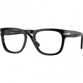 Persol PO3333S ELIO 95/GG Unisex Eyeglasses Black Size 51 - Blue Light Block Available